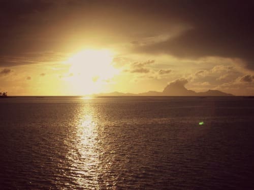 Sunset Bora Bora