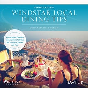 windstar cruises local dining tips