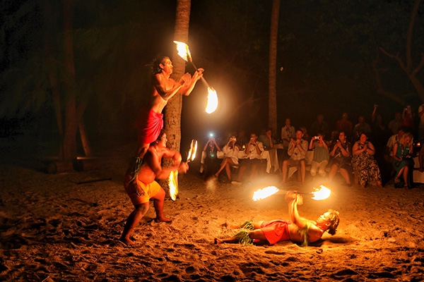 Fire Dancer of Tahitian