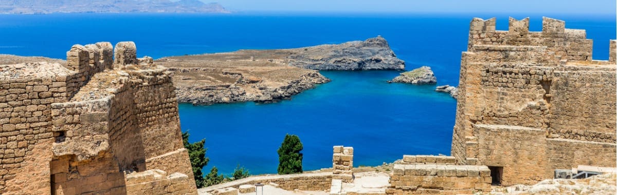 Lindos Acropolis, Rhodes, Greece