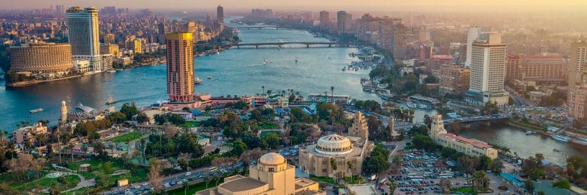 Panorama of Cairo