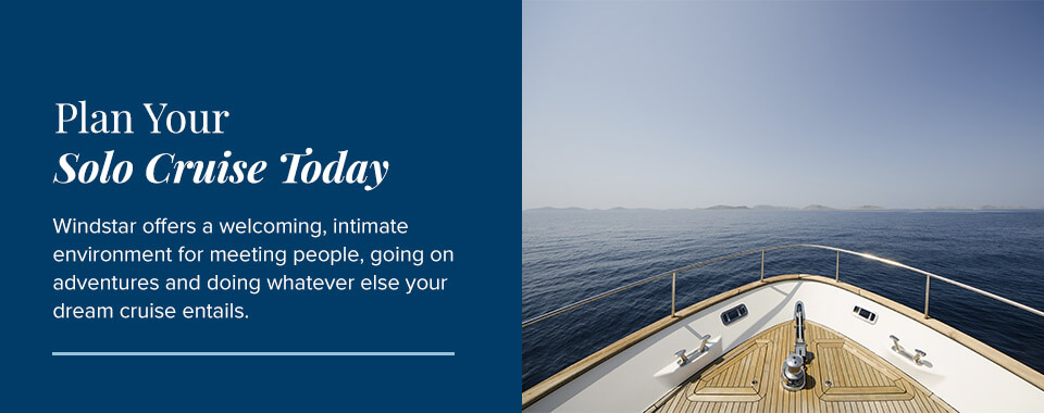 Plan Your Solo Cruise Today
