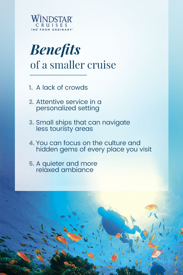 Pros and Cons of a Small Cruise Ship