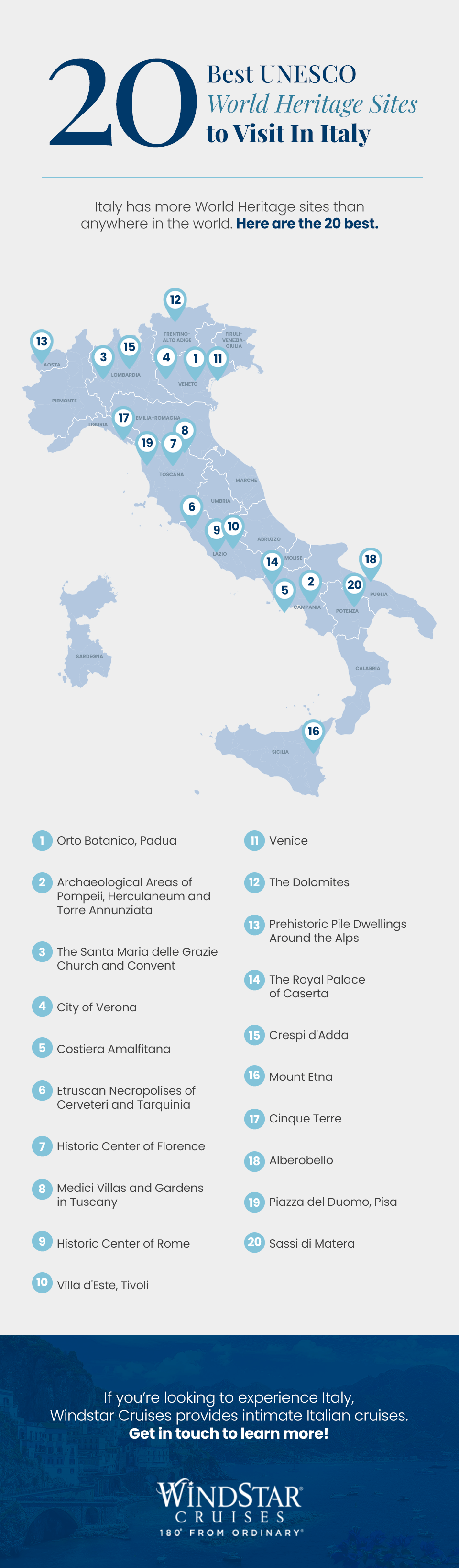 20 Best UNESCO World Heritage Sites In Italy