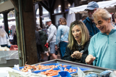 JBF shopping with chef