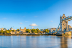 Windstar's Star Class vessels are intimately sized to travel along the Thames most iconic vistas./Adobe