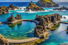 The natural pools in Madeira/Adobe