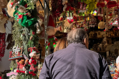 Malaga's holiday market in its marina neighborhood/Carolyn Spencer Brown